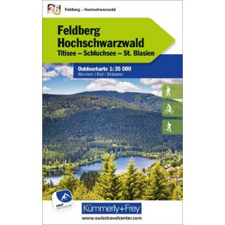 KuF Deutschland Outdoorkarte 26 Feldberg - Hochschwarzwald 1:35.000