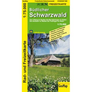 S&uuml;dlicher Schwarzwald 1:75.000
