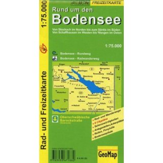 Rund um den Bodensee 1:75.000