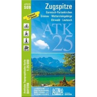 ATK25-S09 Zugspitze 1:25.000