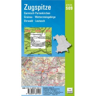 ATK25-S09 Zugspitze 1:25.000