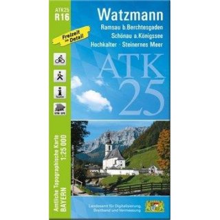 ATK25-R16 Watzmann 1:25.000