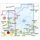 31 Valpelline, Saint-Barth&eacute;lemy, Aosta-Valle Centrale 1:25.000