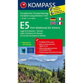 E5 vom Bodensee bis Verona