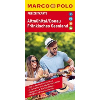 Altmhltal, Donau, Frnkisches Seenland 1:100.000