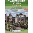 Via Francigena nel Lazio 1:50 000