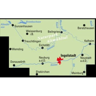 Altmhltal Ingolstadt 1:75.000