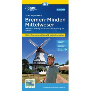 Bremen-Minden Mittelweser 1:75.000