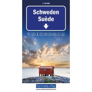 Schweden 1:750.000