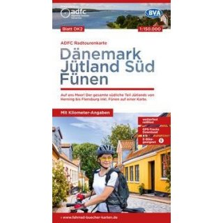 Dnemark Jdland Sd Fnen 1:150 000