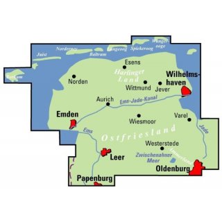 Ostfriesland 1:75.000
