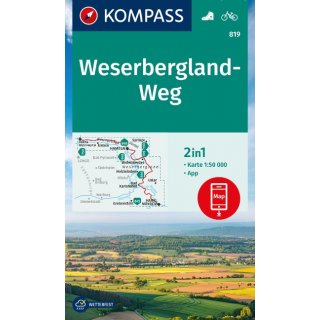 WK  819 Weserbergland-Weg 1:50.000