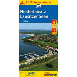 Niederlausitz/Lausitzer Seen 1:75.000
