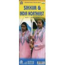 Sikkim & India Northeast 1:135.000