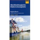 Mecklenburgische Küste und Seenplatte 1:150.000