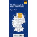 Mecklenburgische K&uuml;ste und Seenplatte 1:150.000
