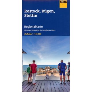 Rostock, Rügen, Stettin 1:150.000
