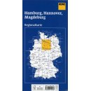 Hamburg, Hannover, Magdeburg 1:150.000