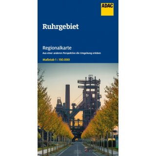 Ruhrgebiet, Kln, Mnster 1:150.000