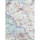 Leipzig, Erfurt, Halle 1:150.000