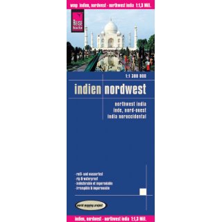 Indien, Nordwesten 1:1.300.000