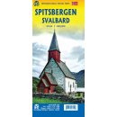 Spitzbergen Svalbard, Northen Norway 1:800.000/1:900.000