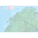 Spitzbergen Svalbard, Northen Norway 1:800.000/1:900.000