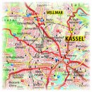 Waldecker Land - Kasseler Land 1:105.000