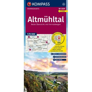 FK 3329 Altmhltal 1:70.000