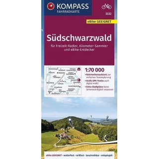 FK 3332 Südschwarzwald 1:70.000
