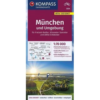 FK 3334 Mnchen und Umgebung 1:70.000