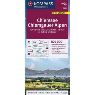 FK 3335 Chiemsee, Chiemgauer Alpen 1:70.000