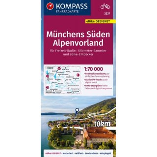 FK 3337 Mnchens Sden, Alpenvorland 1:70.000