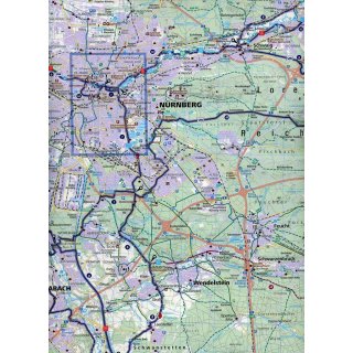 FK 3343 Nrnberg und Umgebung 1:70.000