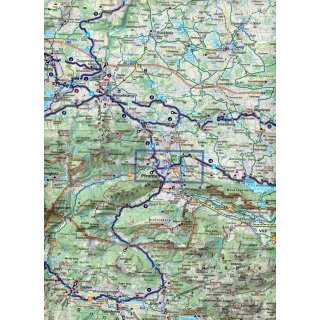 FK 3350 Fssen, Garmisch-Partenkirchen, Ammergau, Wettersteingebirge 1:70.000