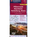 FK 3352 Pflzerwald, Mannheim, Heidelberg, Rhein 1:70.000