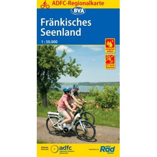 ADFC Regionalkarte Frnkisches Seenland 1:50000