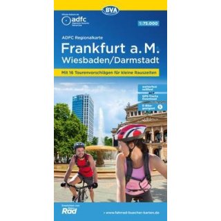 ADFC Regionalkarte Frankfurt a.M. 1:50000