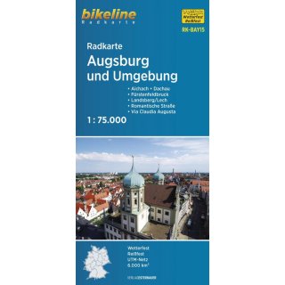 Augsburg und Umgebung 1 : 75.000