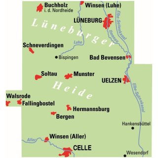 Lneburger Heide 1:75.000