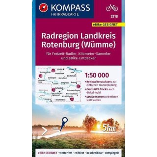 FK 3218 Radregion Landkreis Rotenburg (Wmme) 1:50.000