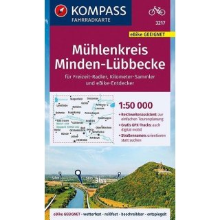 FK 3217 Mühlenkreis Minden-Lübbecke 1:50.000