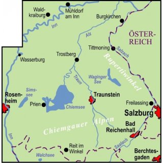 Chiemgau 1:75.000