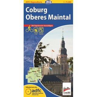 Coburg, Oberes Maintal 1:75.000