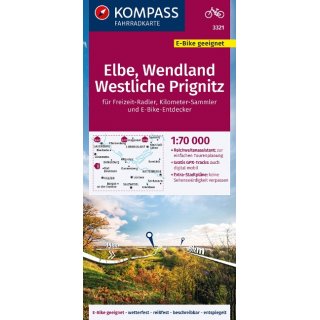 FK 3321  Elbe, Wendland, Westl. Prignitz 1:70.000