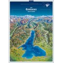 Gardasee Panorama-Poster