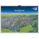 Zentralalpen Panorama-Poster