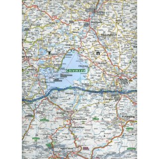 Oberbayern, Mnchen, Augsburg, Innsbruck 1:150.000