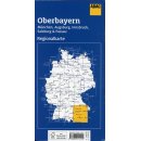Oberbayern, M&uuml;nchen, Augsburg, Innsbruck 1:150.000