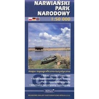 Nationalpark Narew - Wanderkarte 1:50.000